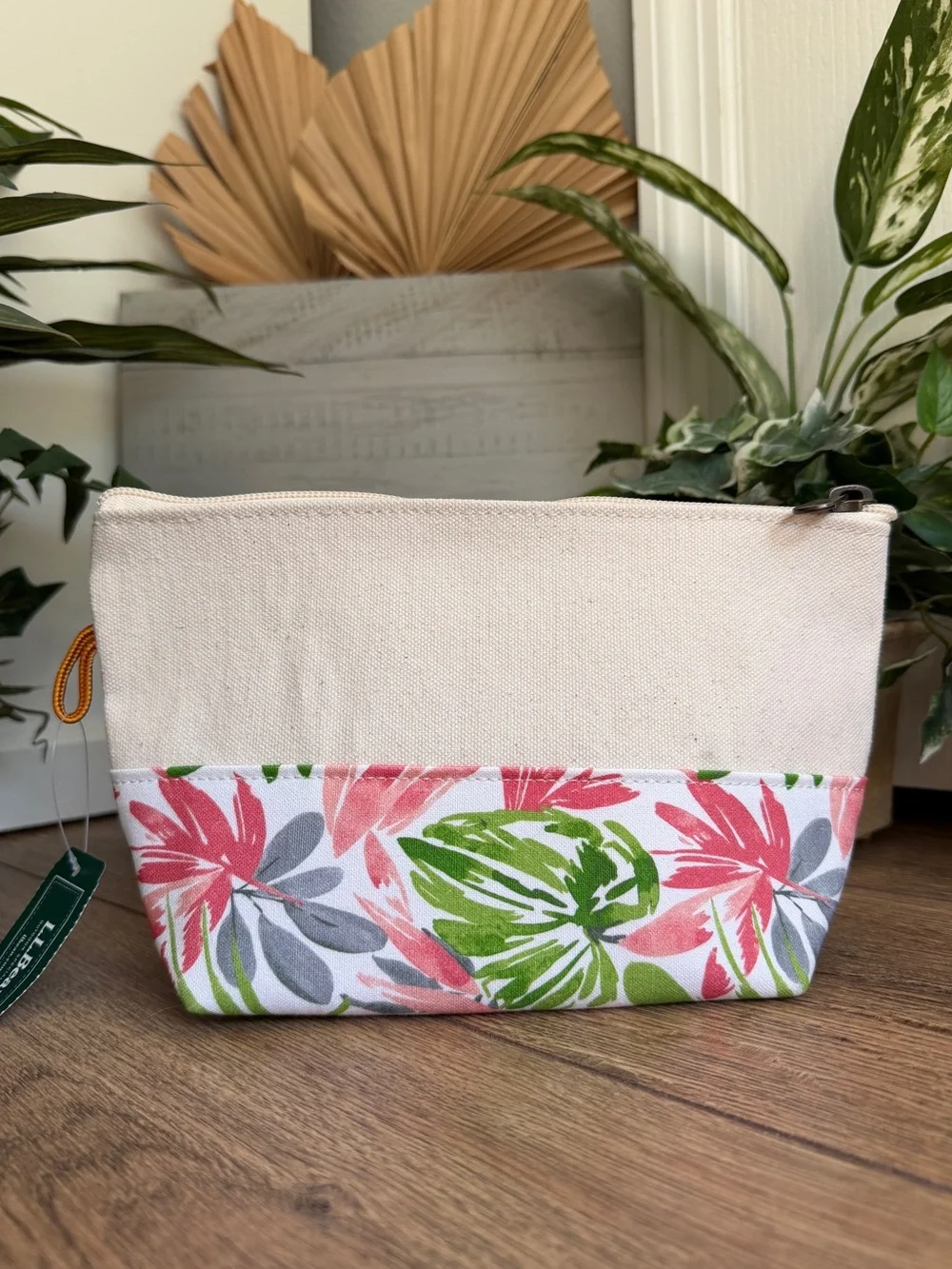 L.L. Bean Boat & Tote Zip Canvas Pouch Bag – NWT, Birthday Gift, Travel Gift